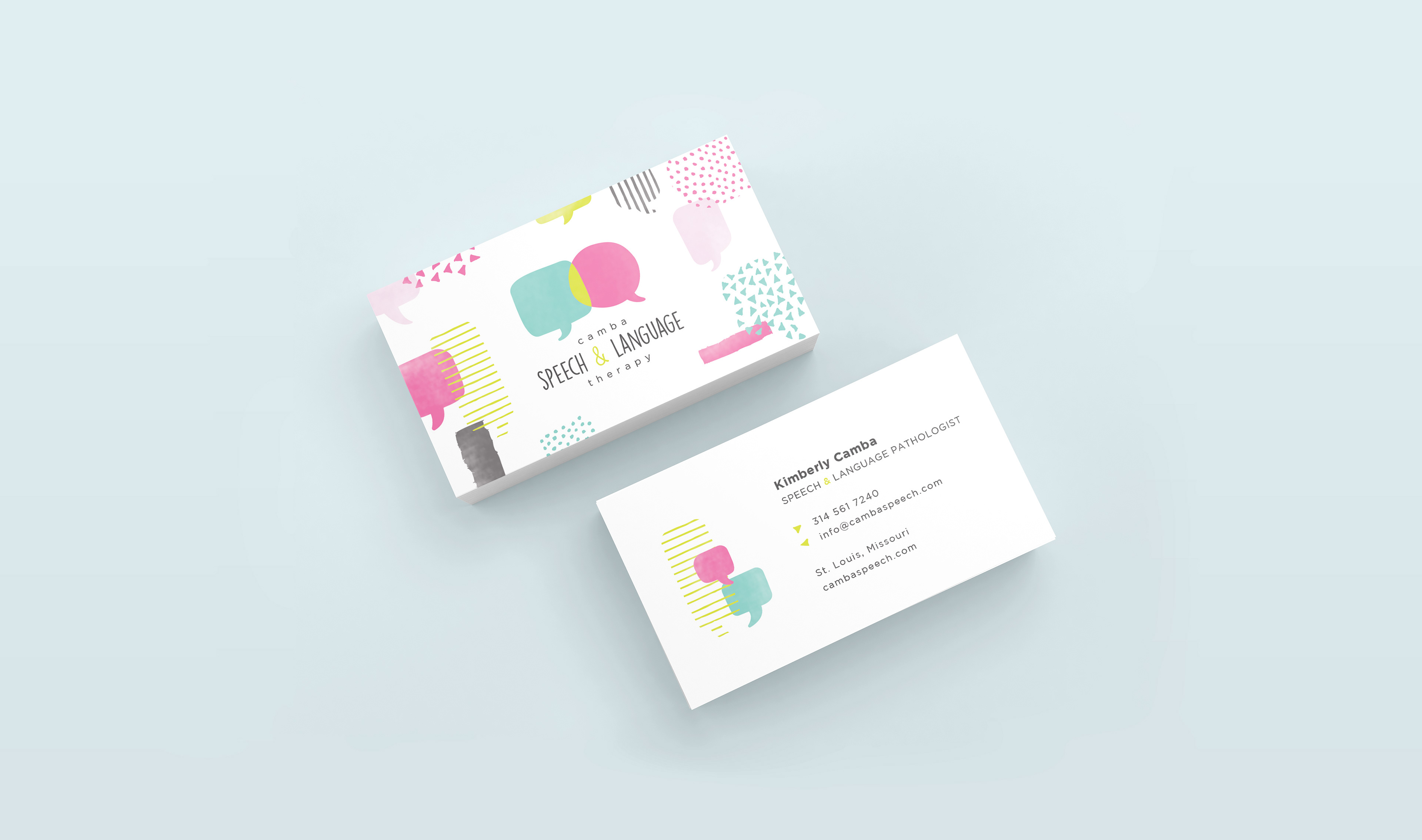 Katie Coughlan | Graphic Designer - Logo & Identity - Camba Speech ...