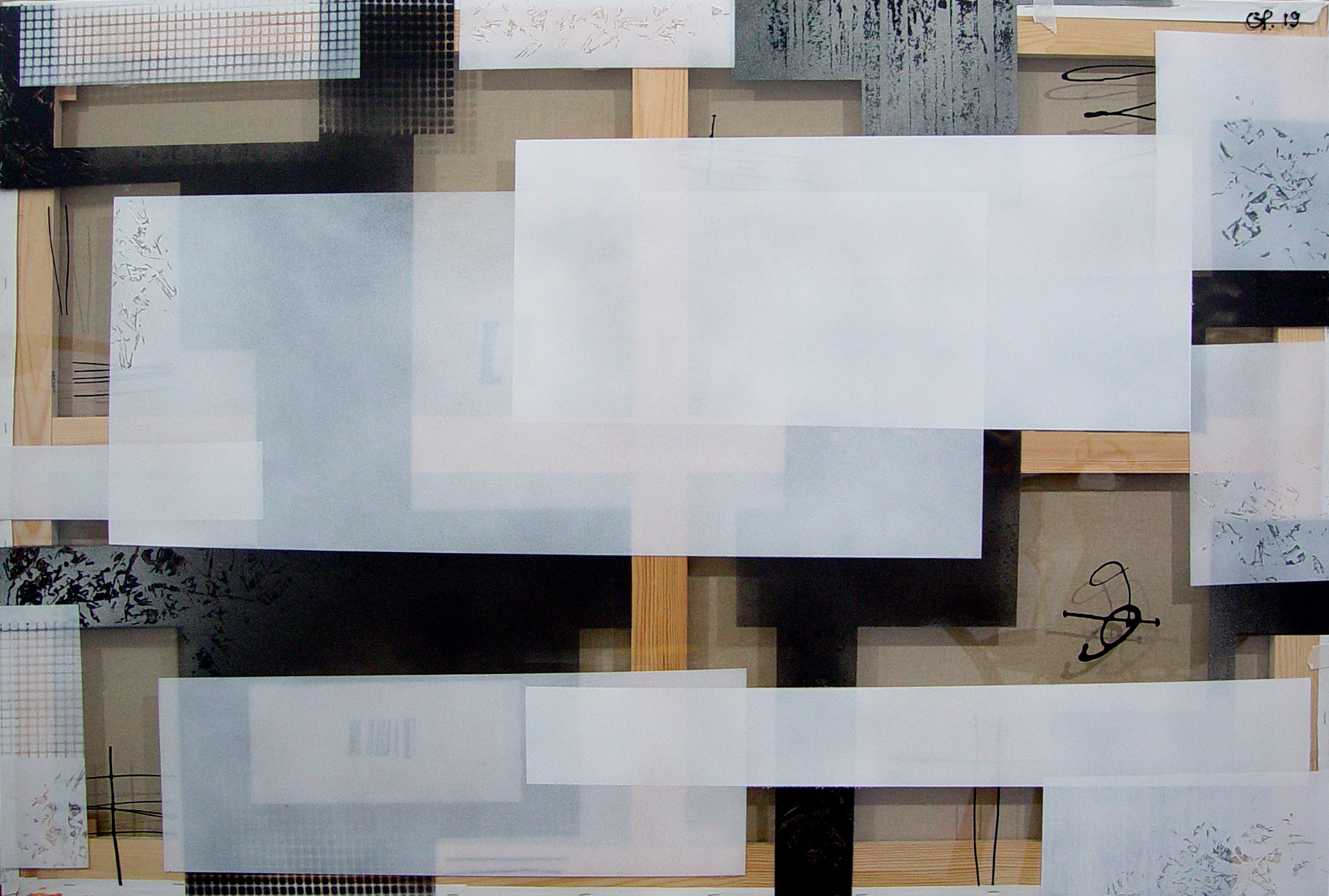 N°190925 - 97 x 146cm/38,1’x57,4’