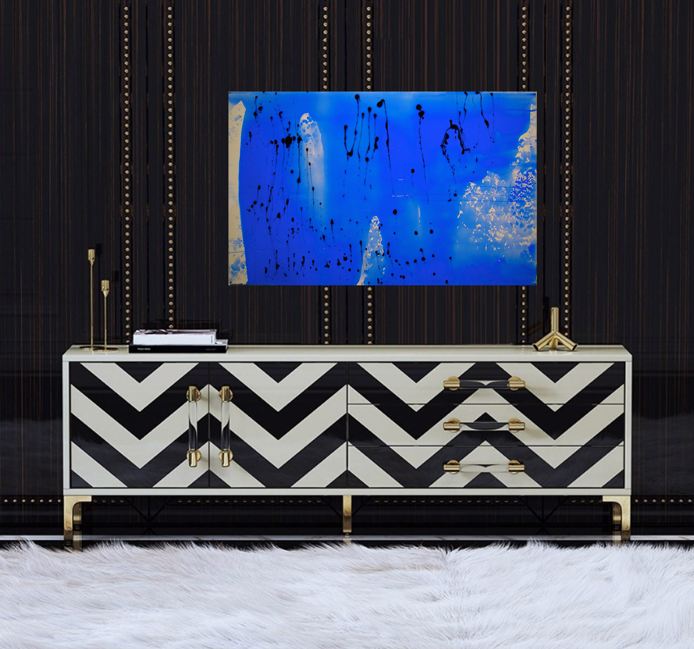 2018 - 73x116cm / 28,7"x45,6" - Polymer on polycarbonate on canvas