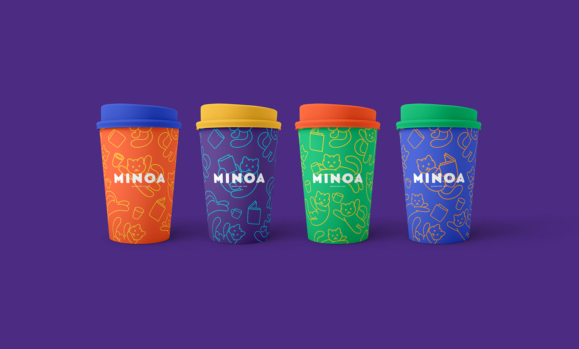 minoa logo design