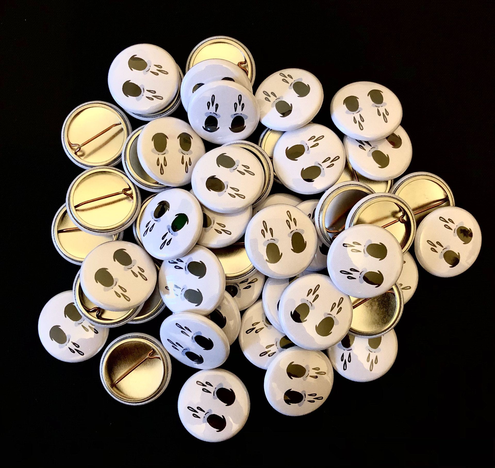 Emotional Button Badge.