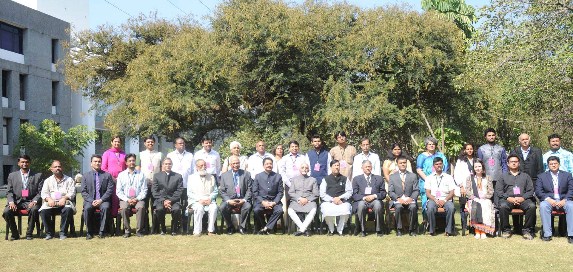 With the Vice President of India and other dignitaries