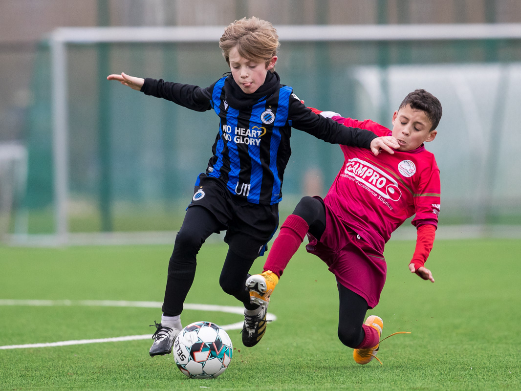 Nico Dewaele - U11 SV Zulte Waregem - Club Brugge (23 jan ...