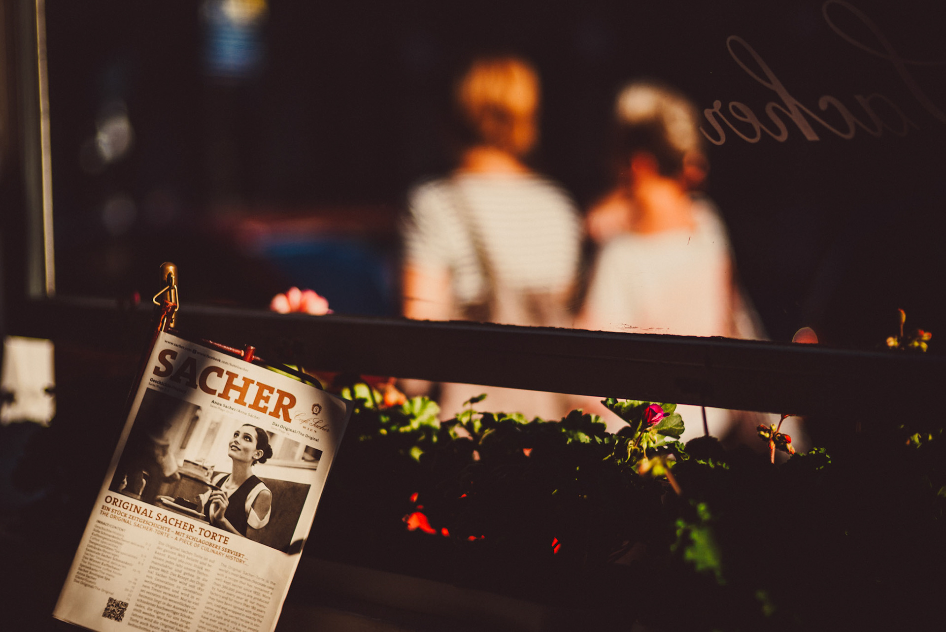 Sachertorte Menu at Hotel Sacher, Vienna, Austria, July 2016, Leica M.