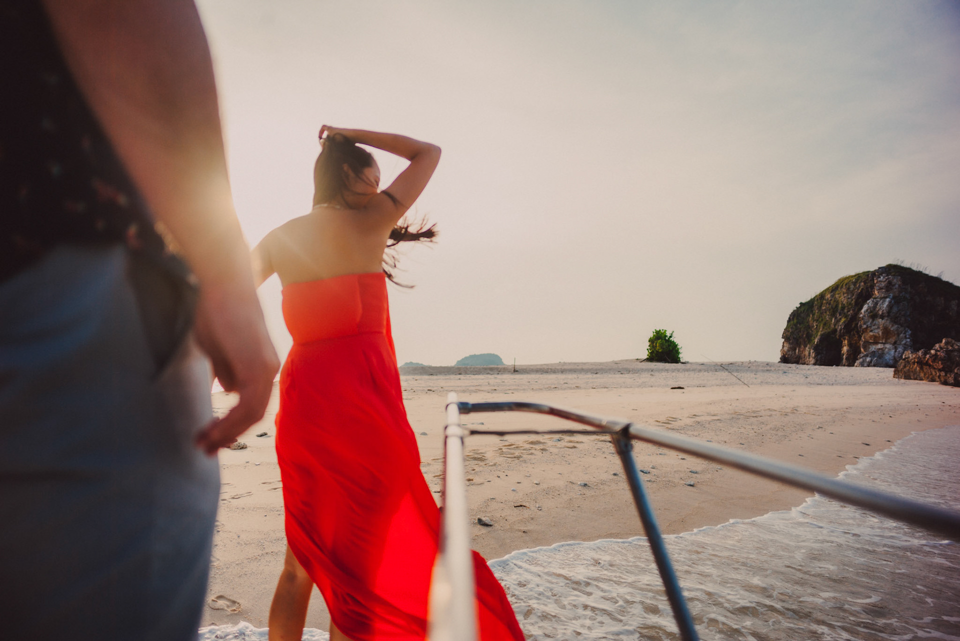 Island hopping from Club Paradise to Malpagalen Island, from Renaud and Kat's island hopping adventure session in Coron, Palawan, Philippines, Southeast Asia, August 2018, Leica M