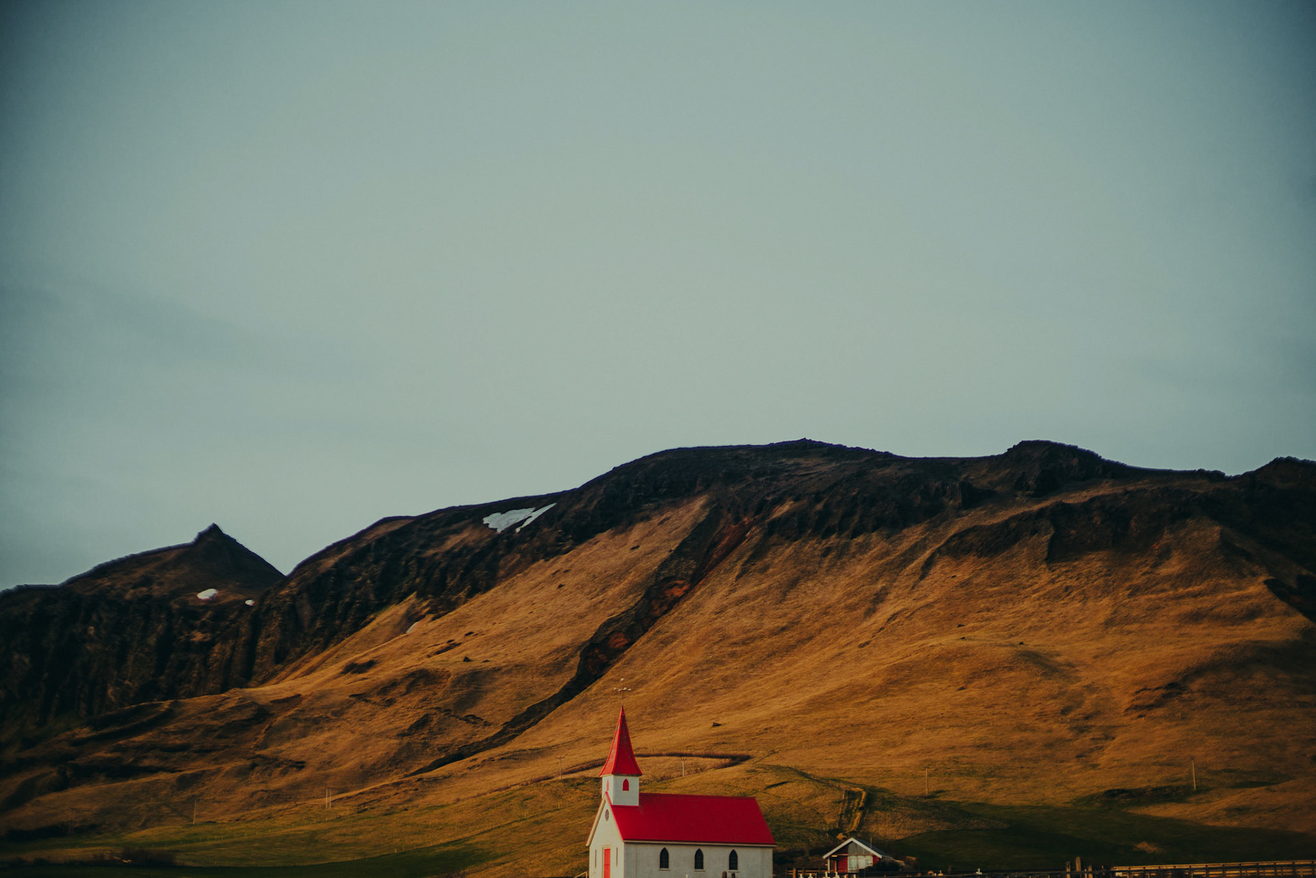 Reyniskirkja Church near Vik, Iceland, May 2016, Sony A7RII.