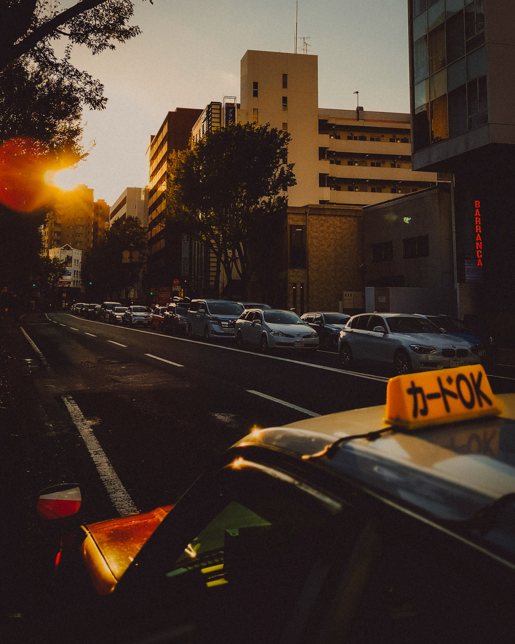 A ubiquitous taxi cab, Fukuoka, Japan, October 2018, Huawei P20 Pro.