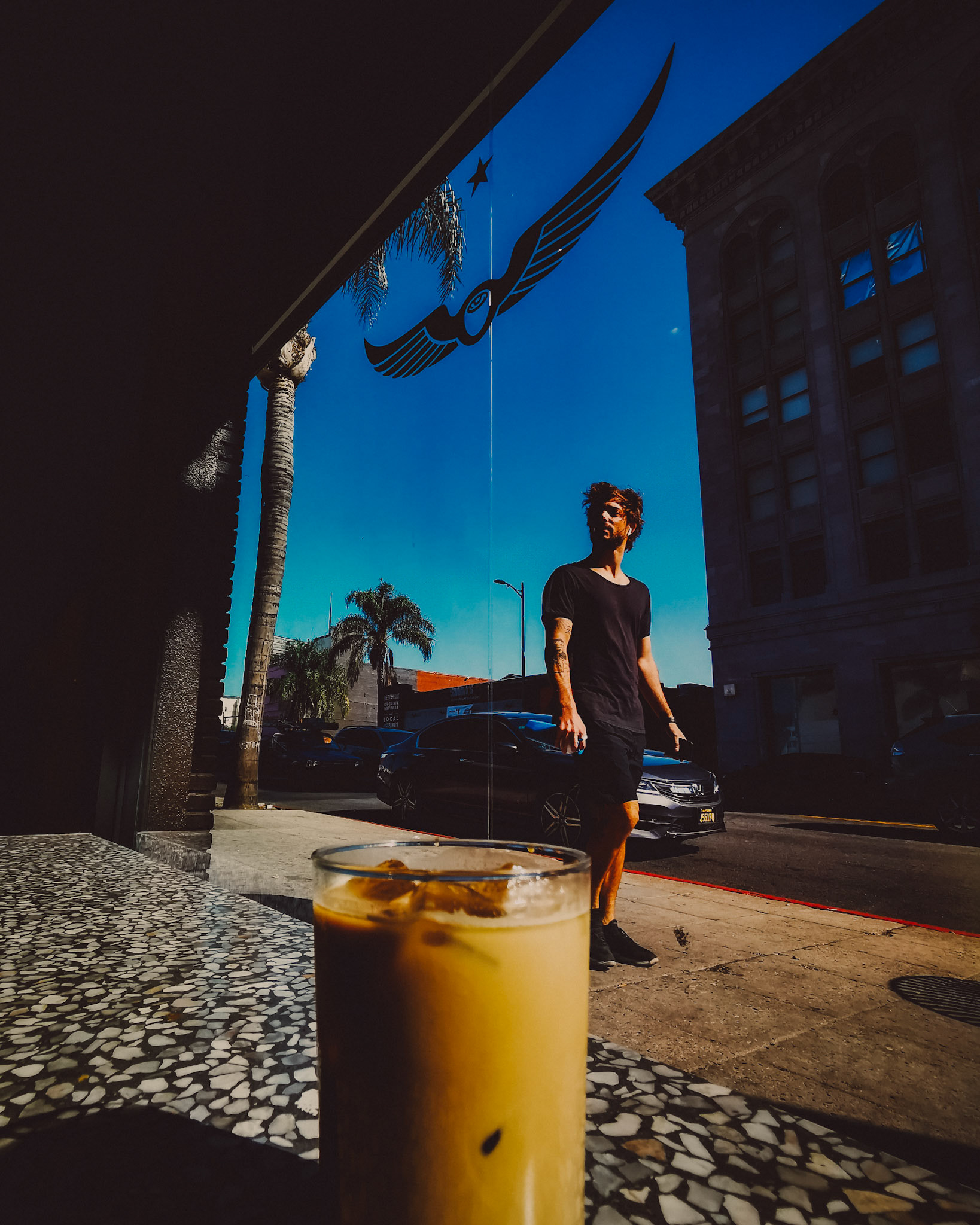Intelligentsia Coffee, Hollywood, Los Angeles, California, USA, October 2019, Huawei P30 Pro,