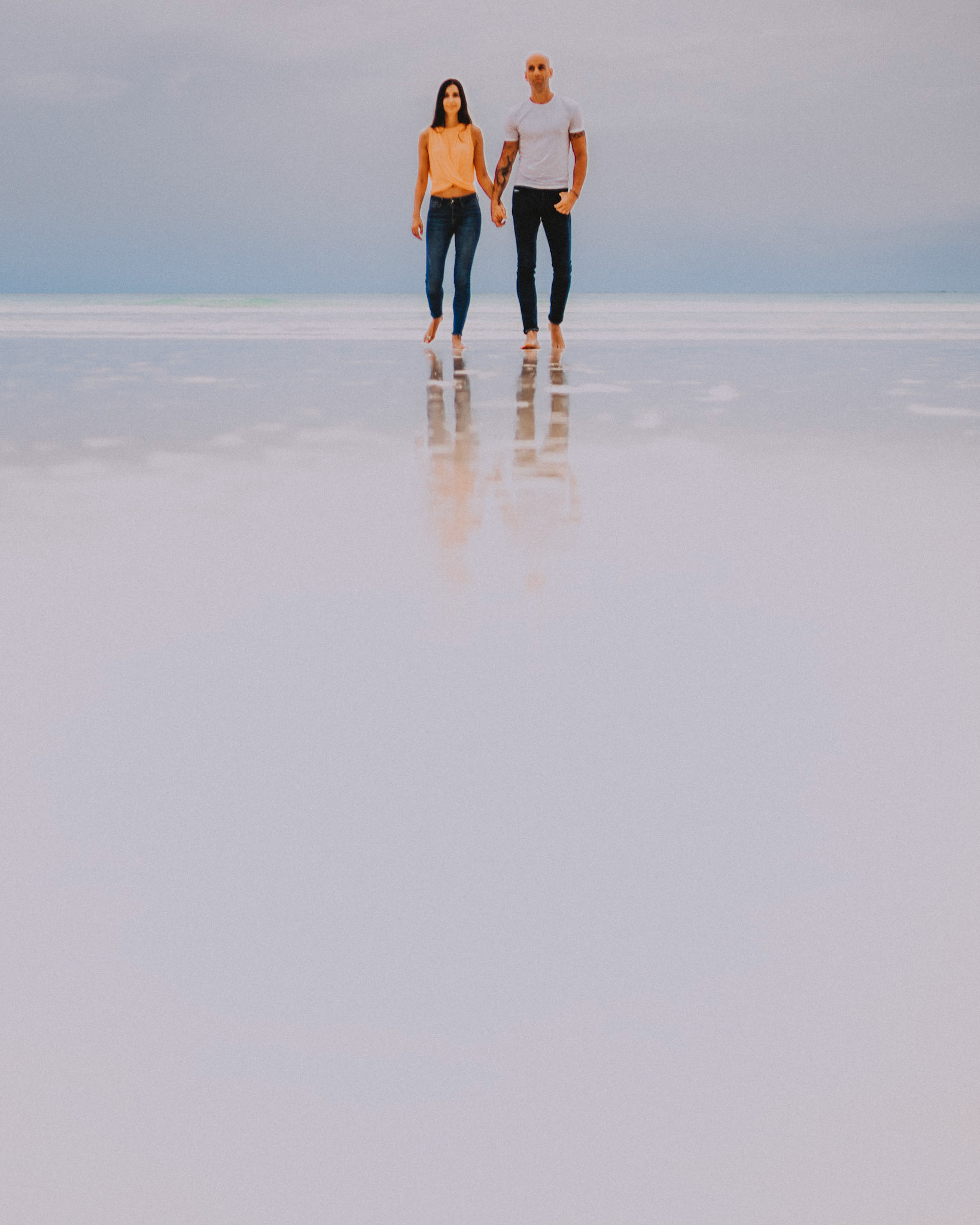 An artsy, chill and minimalist couple shoot at White Beach Station 1, in front of Discovery Shores, Boracay, Philippines, Southeast Asia, December 2018, Sony A7III.