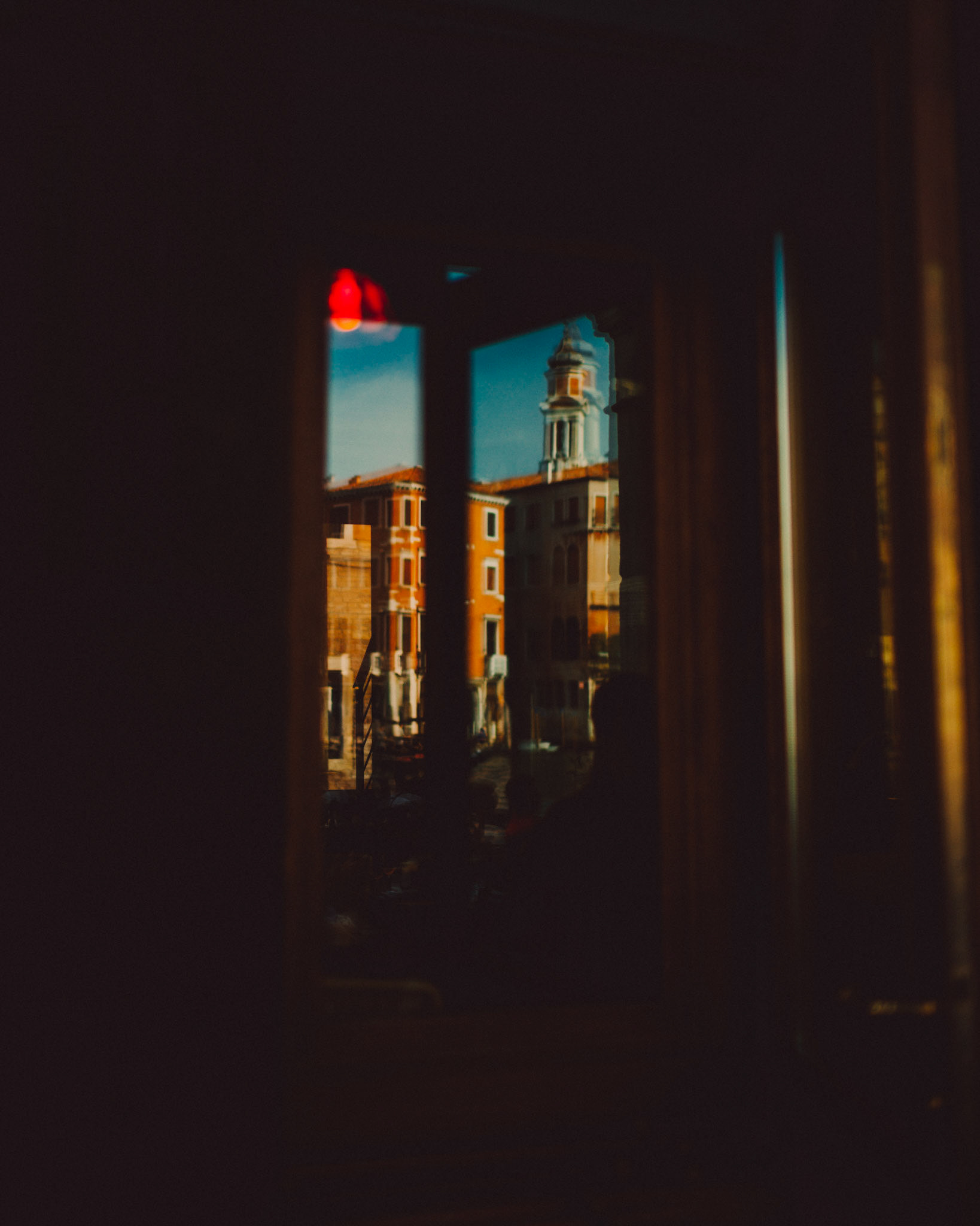 The Grand Canal's reflection from Naranzaria's window, Venice, Italy, August 2017, Leica M.