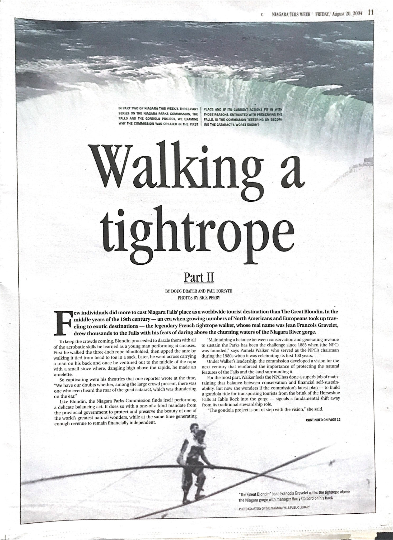 NIAGARA THIS WEEK FRIDAY August 20, 2004