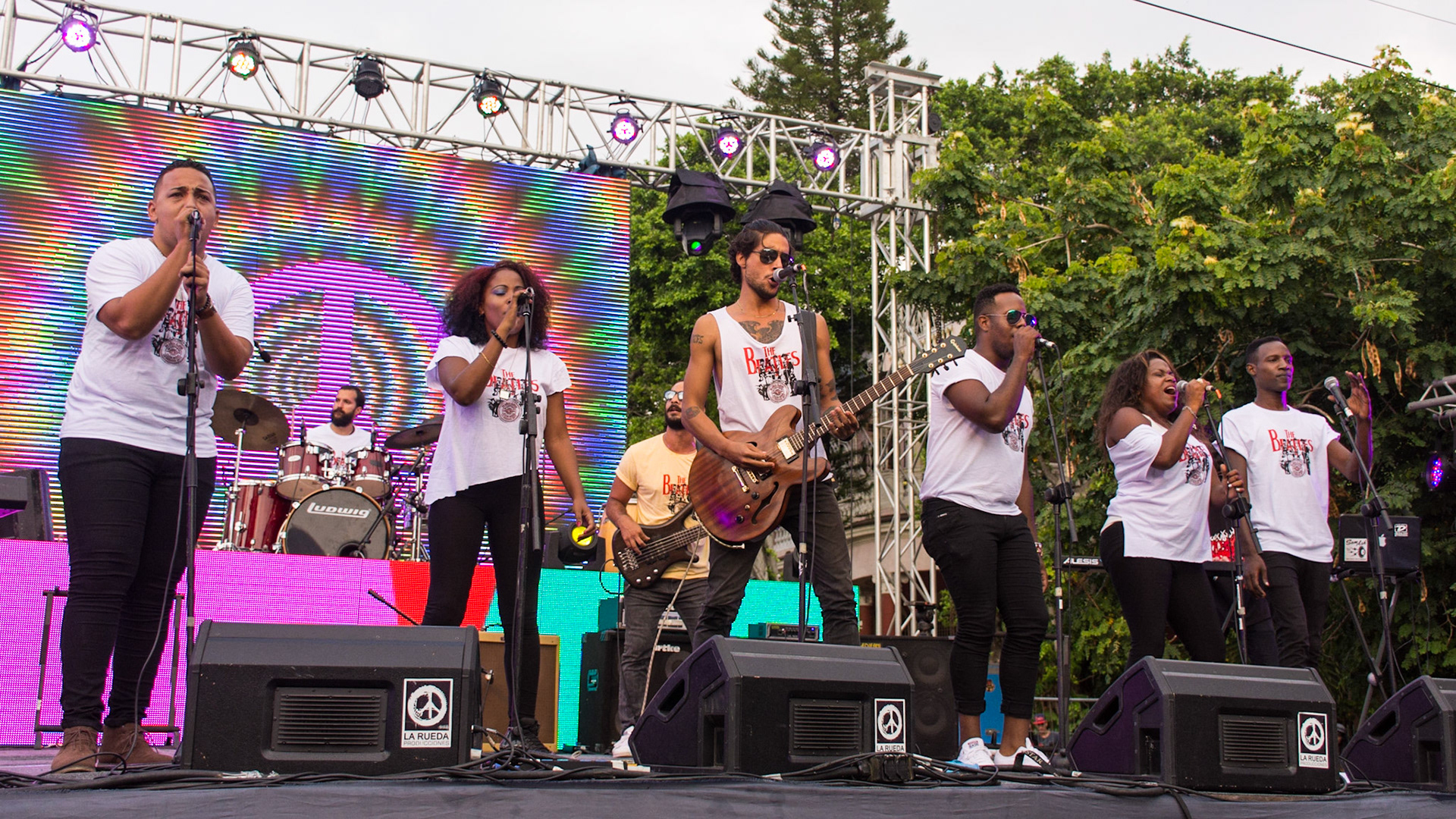 Homage to The Beatles at John Lennon Park