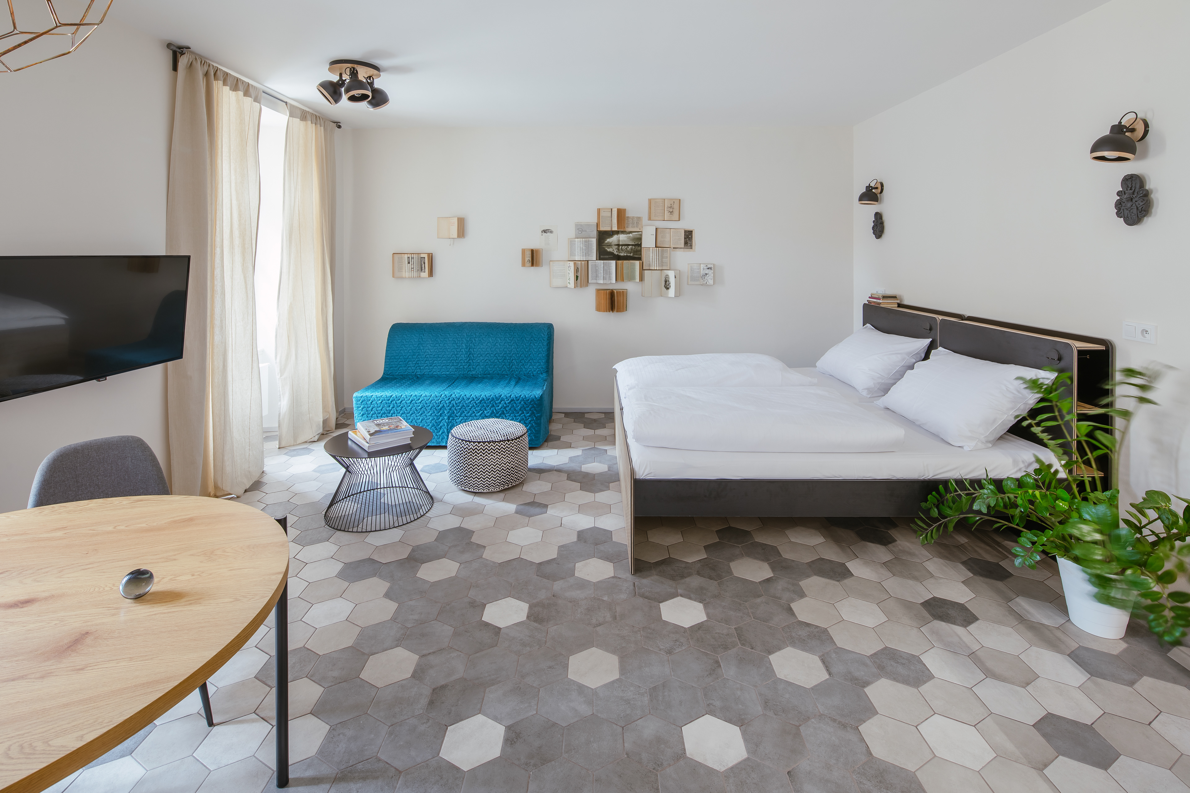 Dačický apartmán - obytný prostor / Dačický