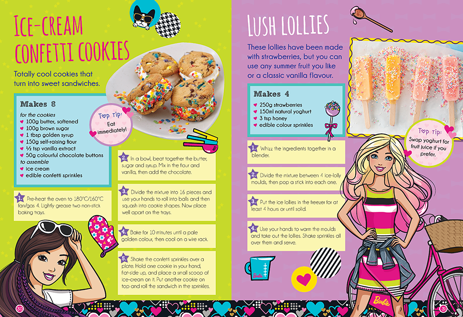 Barbie bakes cookbook outlet