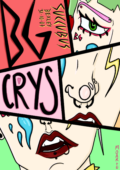 Fake Show Poster, OC Band Boy Grinder