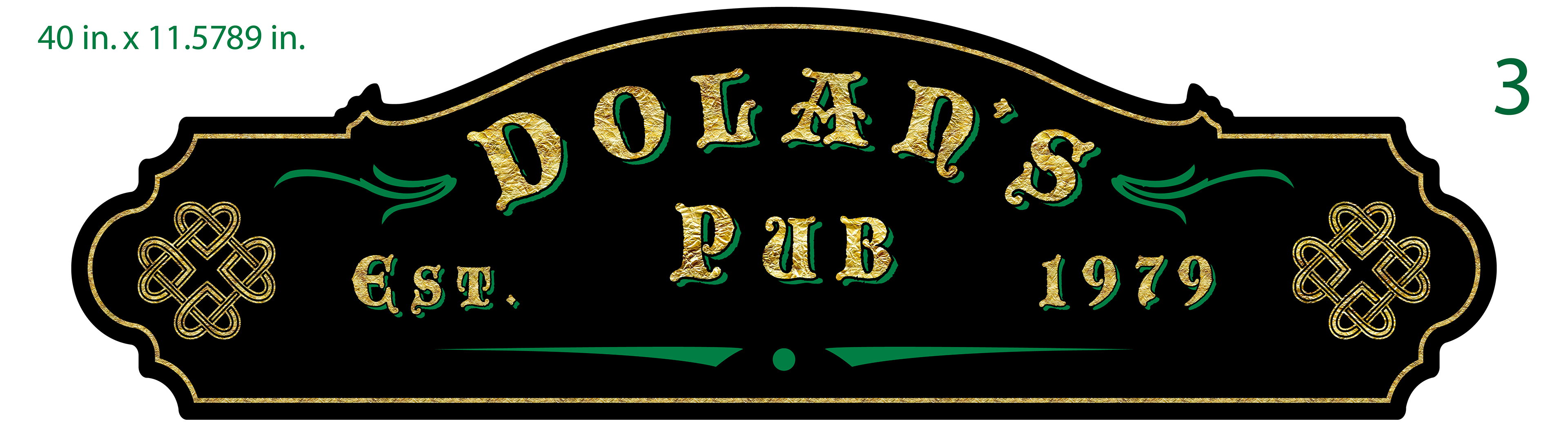 Dolan's Pub design option
