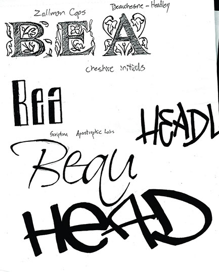 Sketches for name