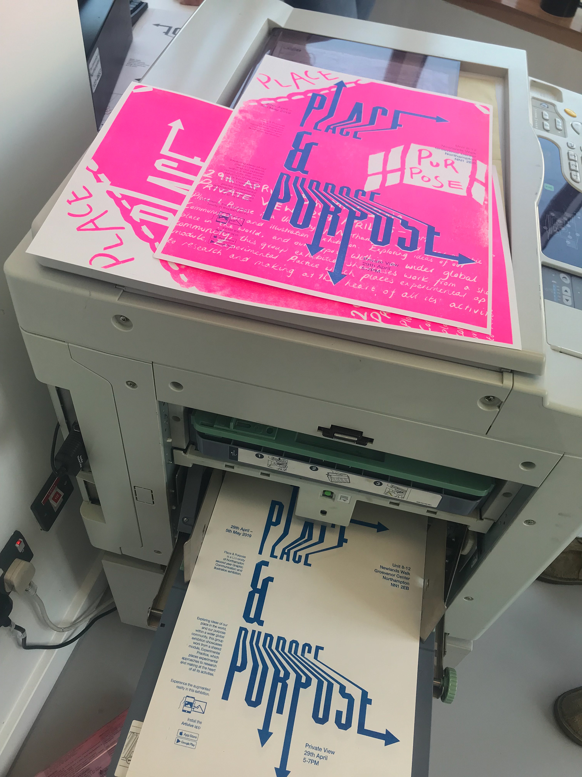 The Risograph Printing Posters.