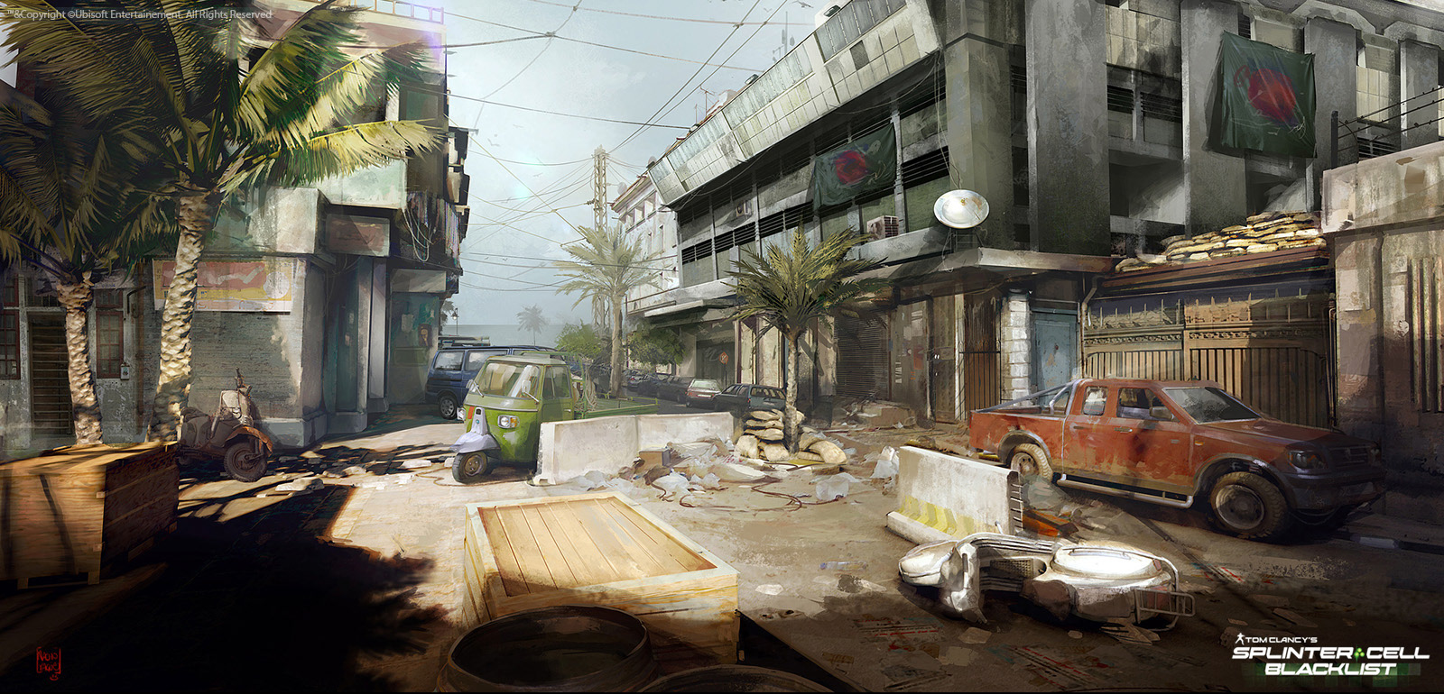 Concept Art - Splinter Cell: Blacklist