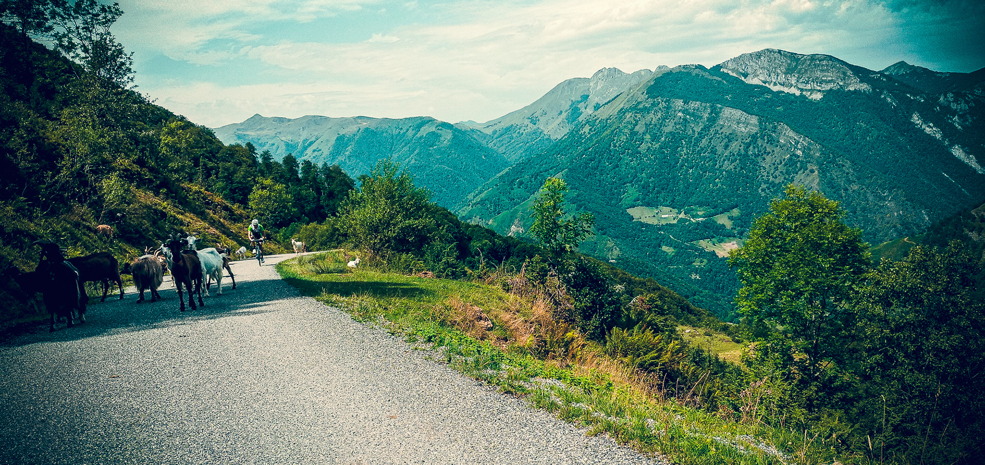 Col de Spandelles, bajada hacia Ferrières