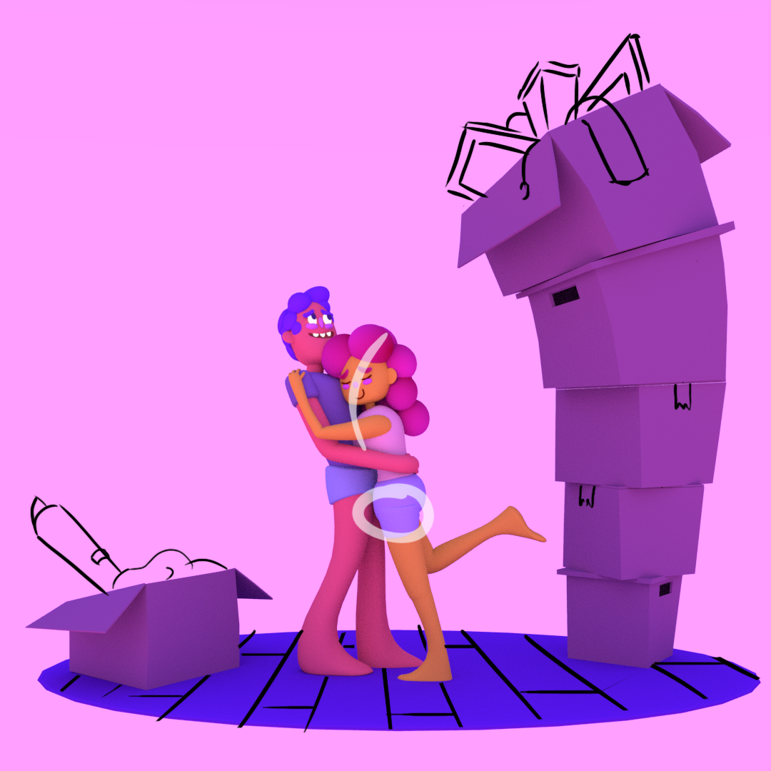 First Pass Render w/Drawover Corrections