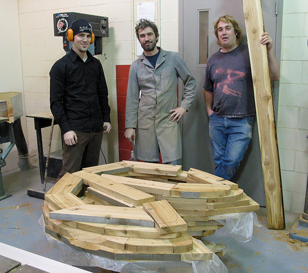 Christian Desjardins, Jean-Francois Lacombe et Francis Boivin