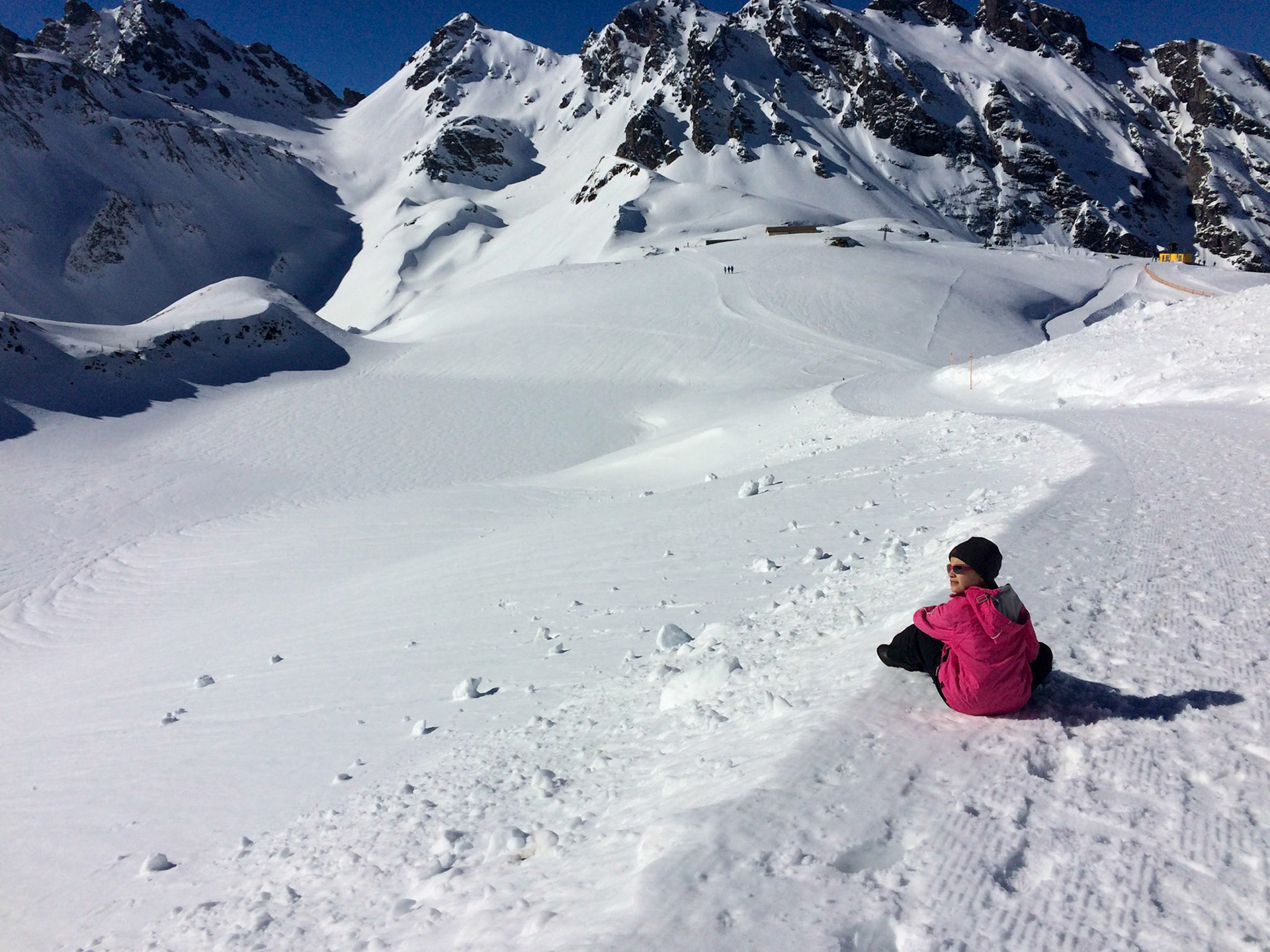 Perdue dans la neige