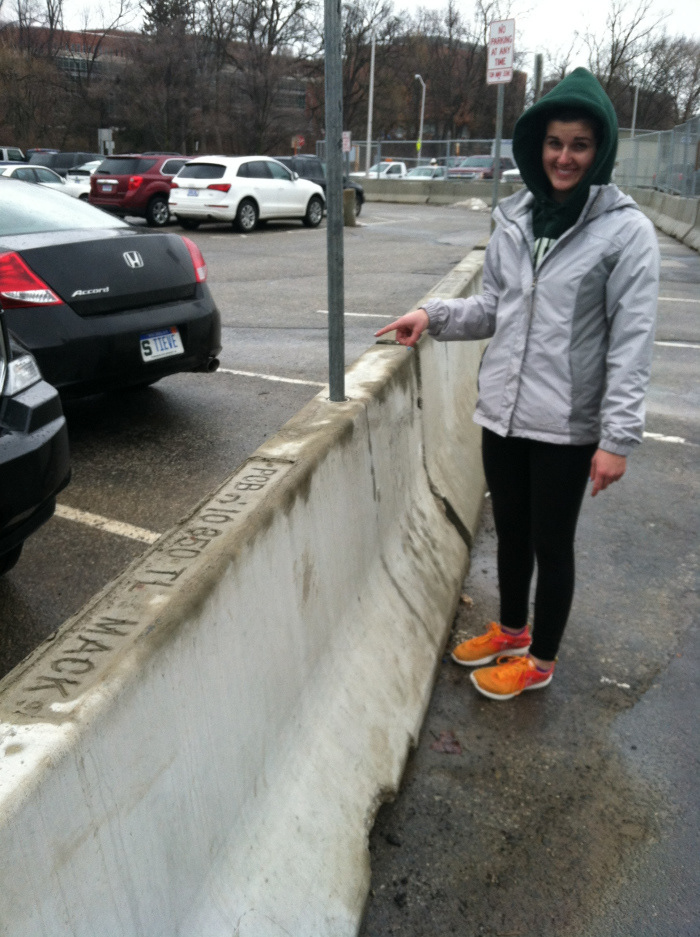 The design team finds road barriers with attachable fencing.