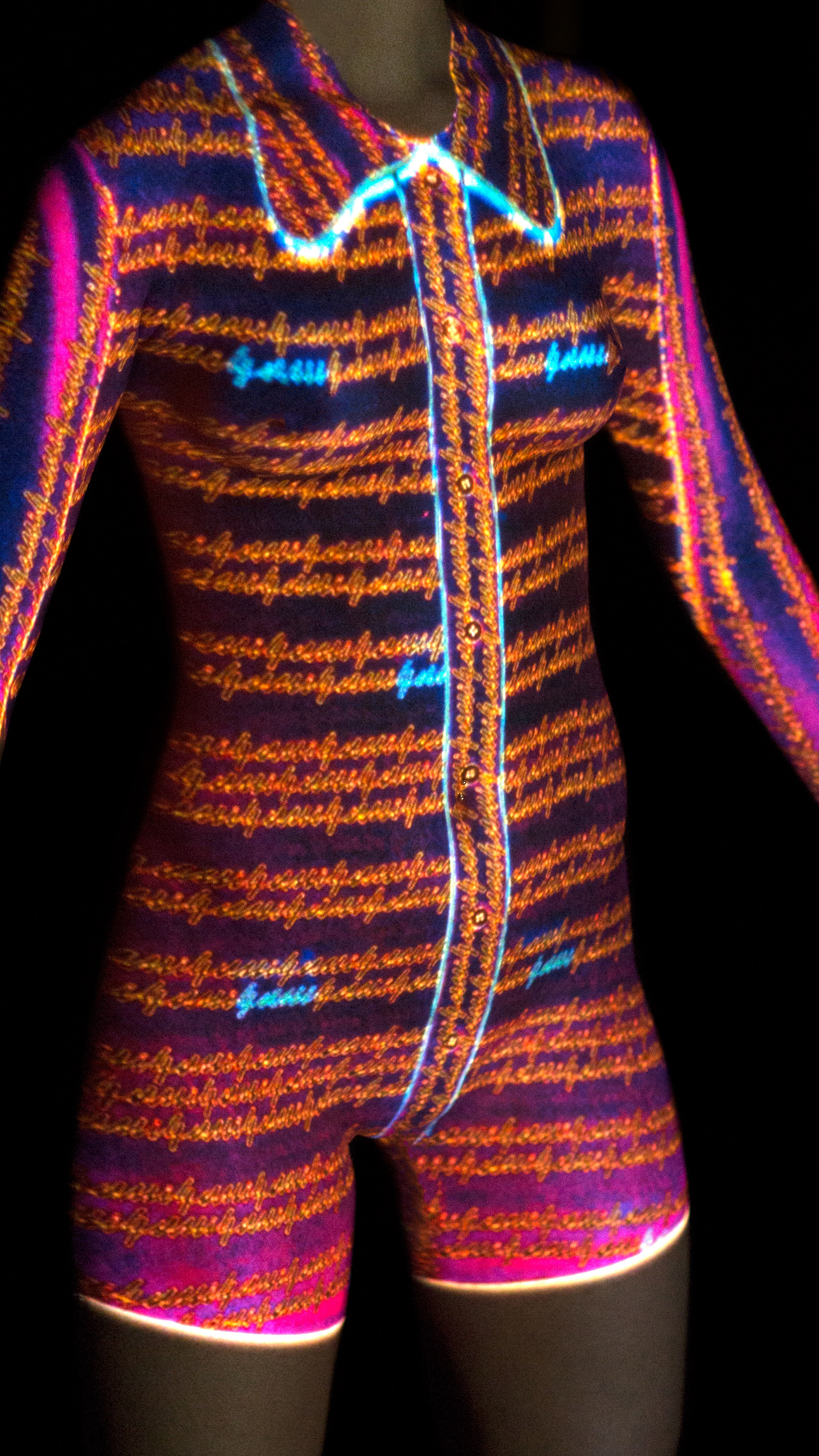 Virtual Gucci Bodysuit (100% Nude)