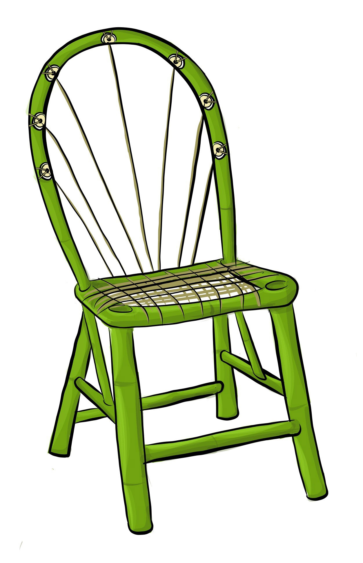 Bamboo chair