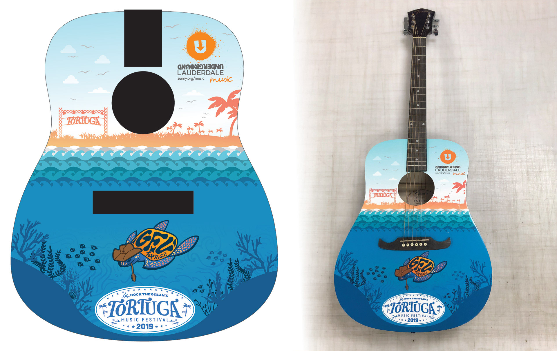 Rock The Ocean - Acoustic Guitar Underground Lauderdale