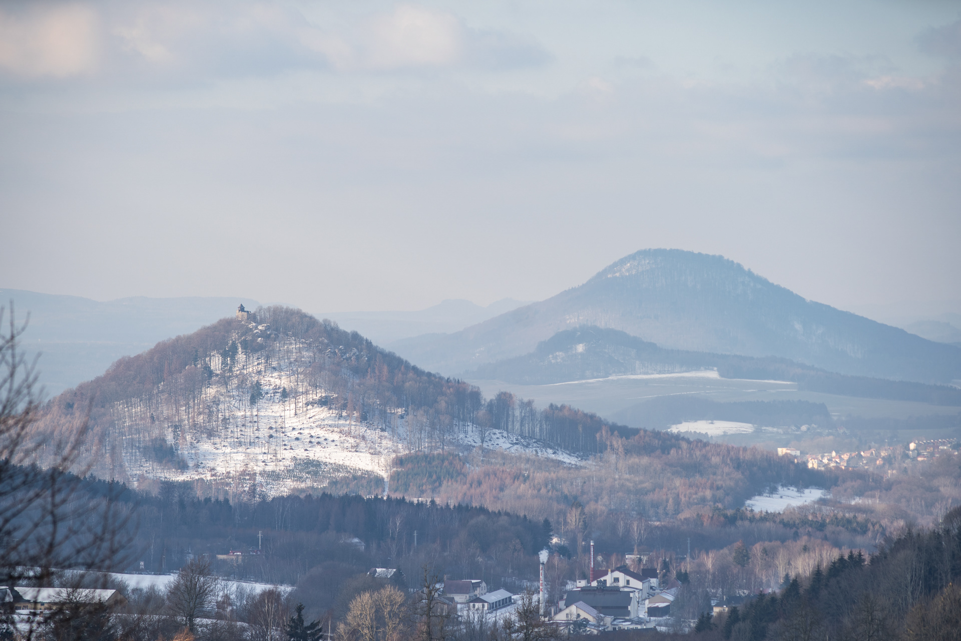 Zámecký vrch u České Kamenice