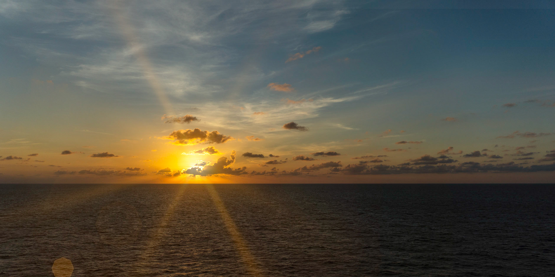 At Sea