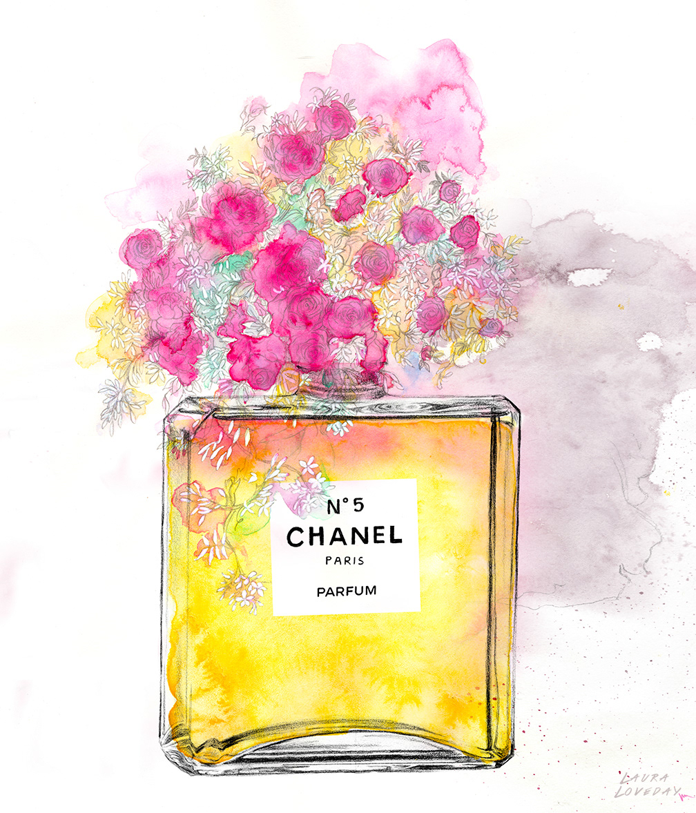 Laura Loveday - Chanel No.5 Parfum Flowers