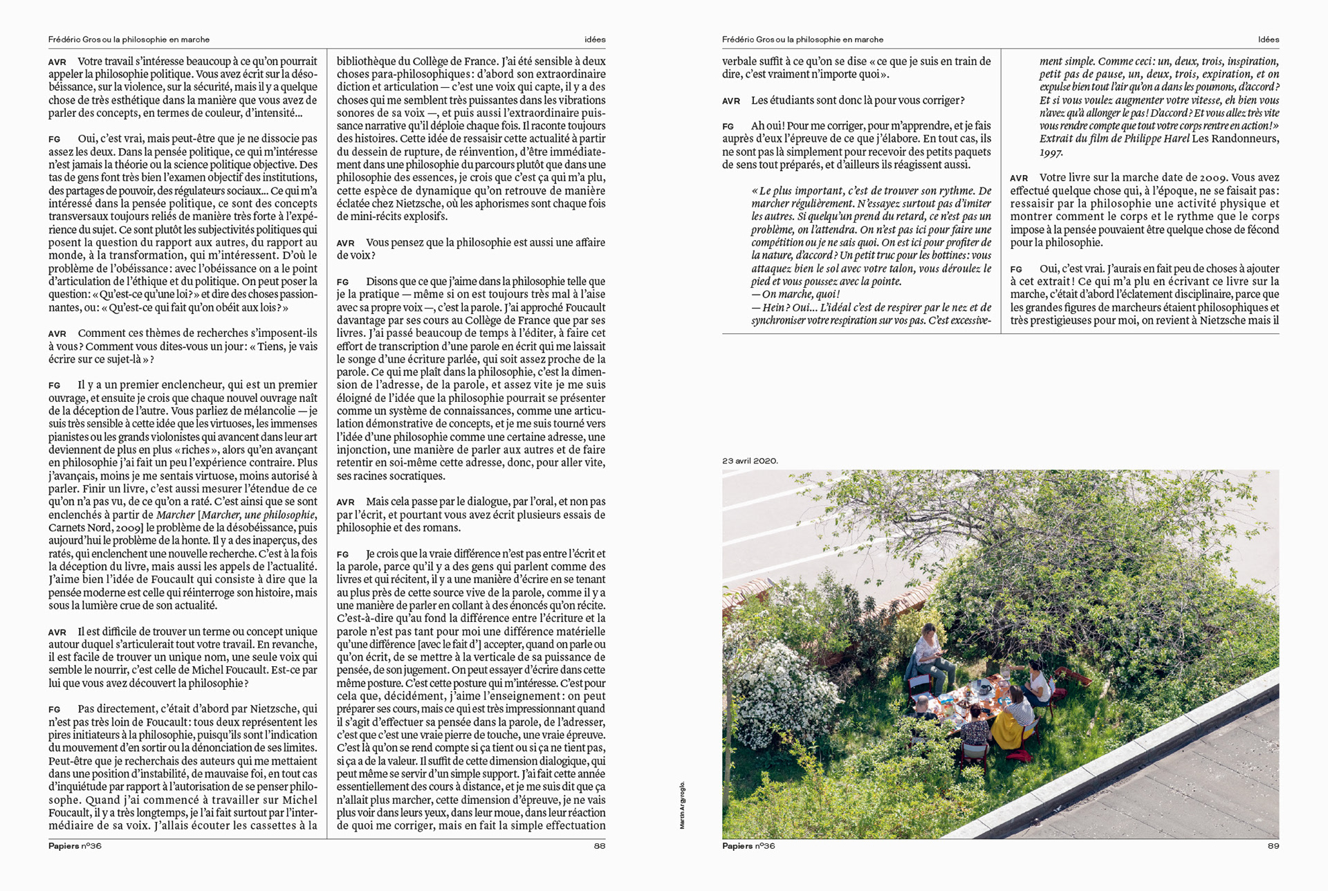 Revue Papiers #36 - France Culture
