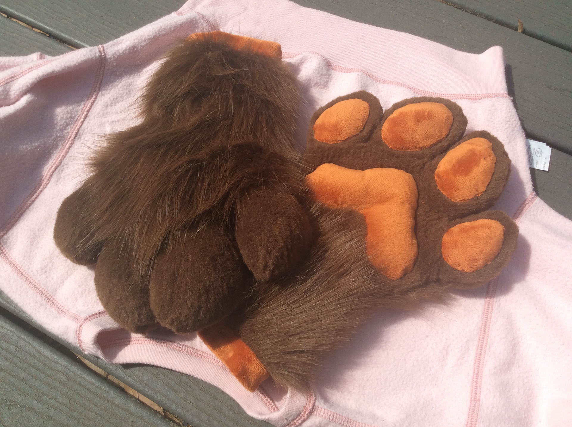 Kloofsuits handpaw pattern