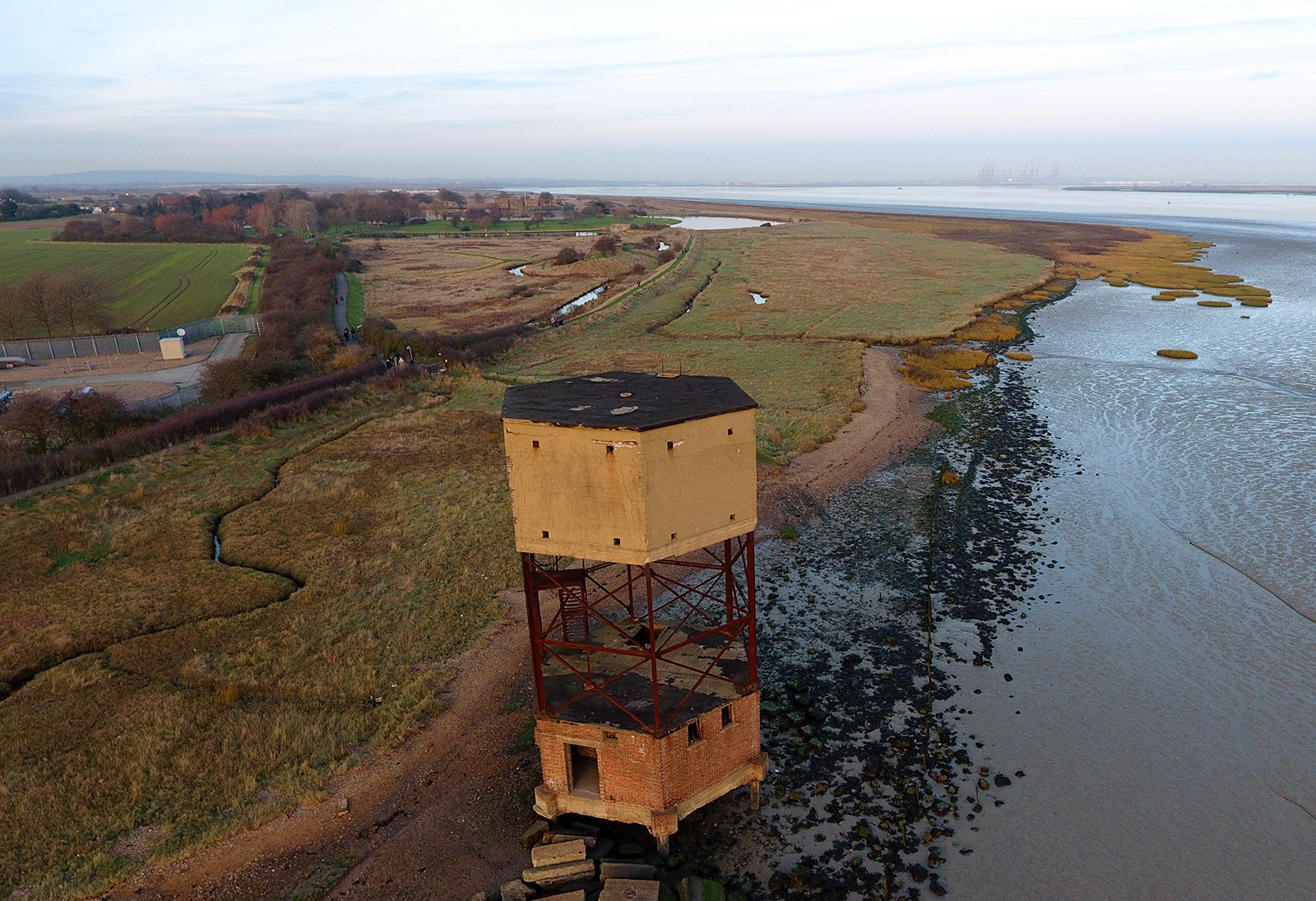 Coalhouse Fort, Tilbury, Essex, United Kingdom