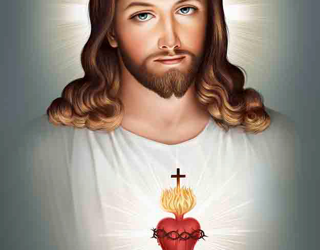 sacred heart of jesus wallpaper