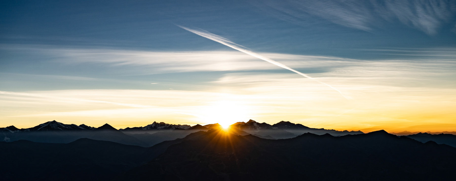 Gamskarkogel Sonnenuntergang