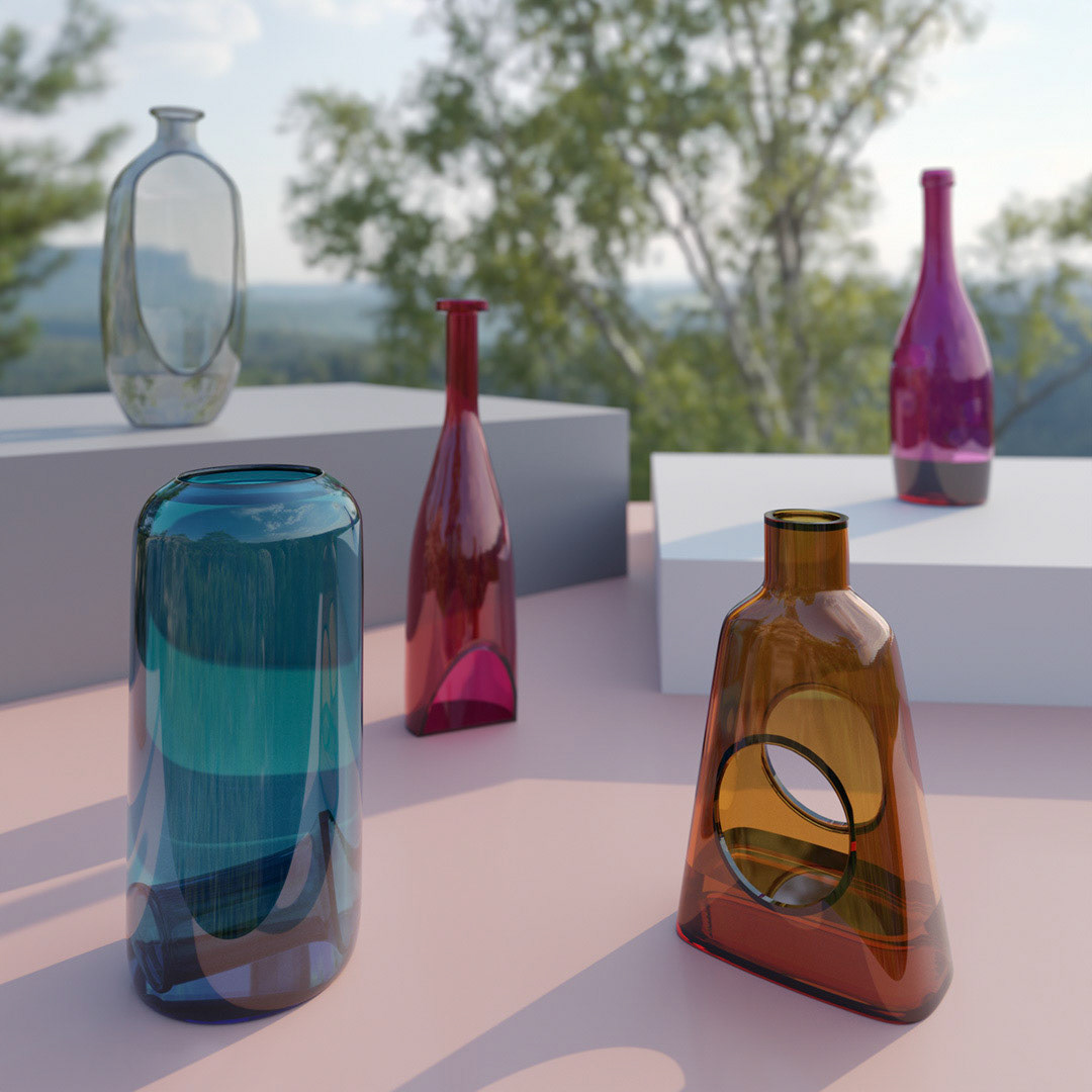 Not one bottle is whole
