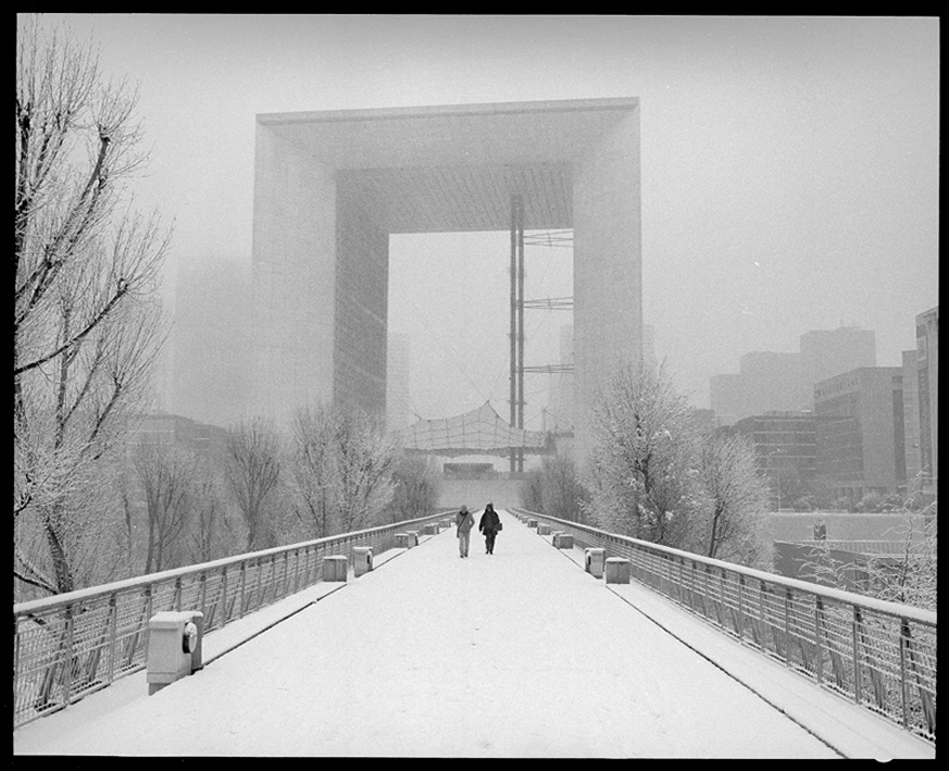 Arche de la Défense, France.