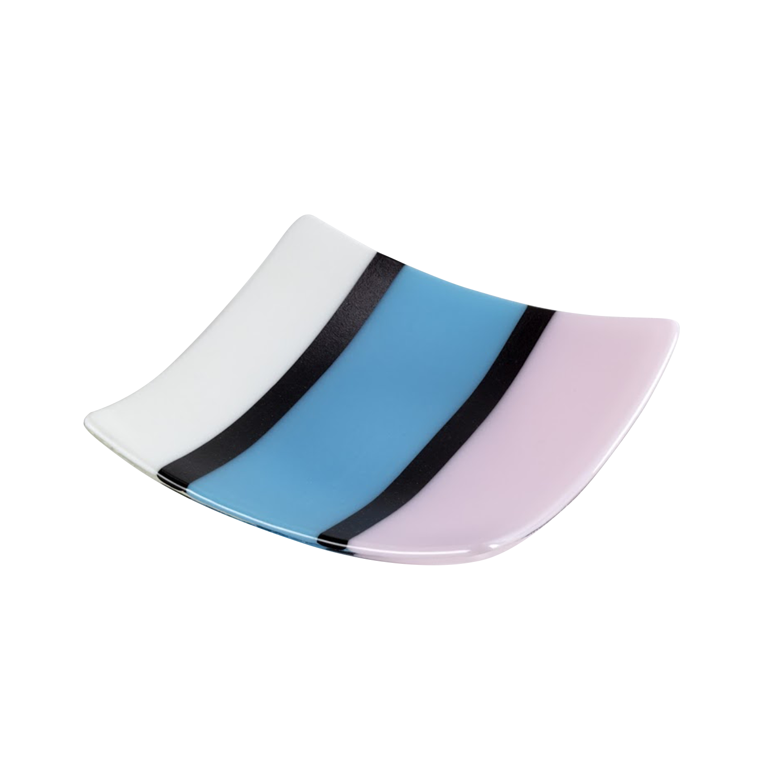 Plat bleu en verre - à partir de 42€