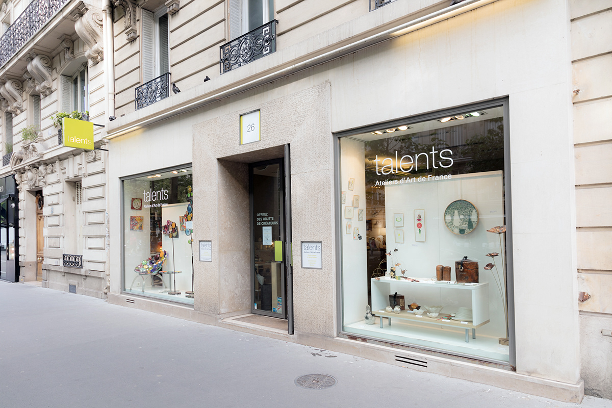 La boutique Talents d'Ateliers d'Art de France LA BOUTIQUE