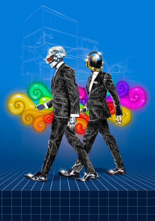 Daft Punk en Lavapiés