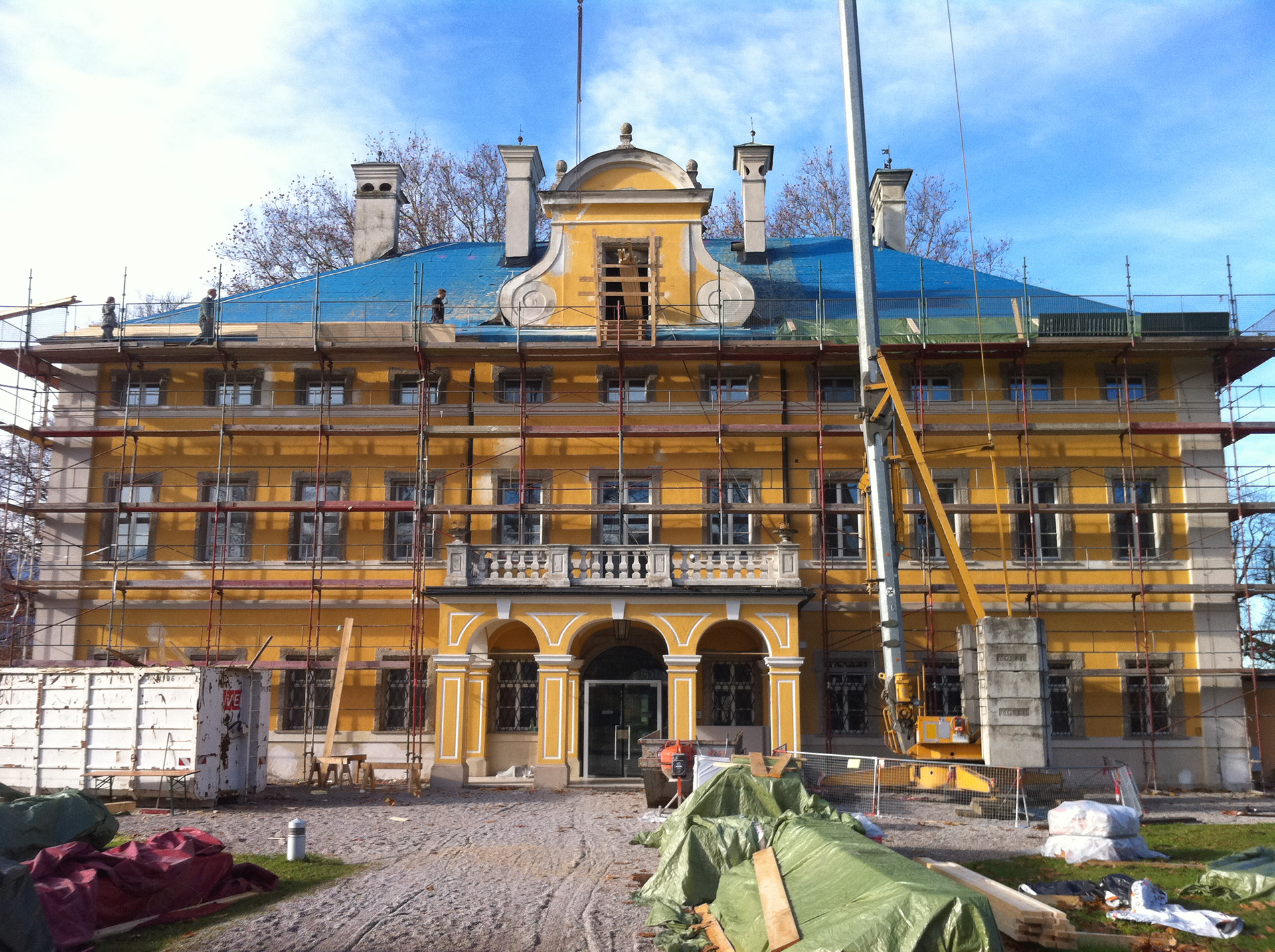 ÖBA Sanierung Schloß Frohnburg