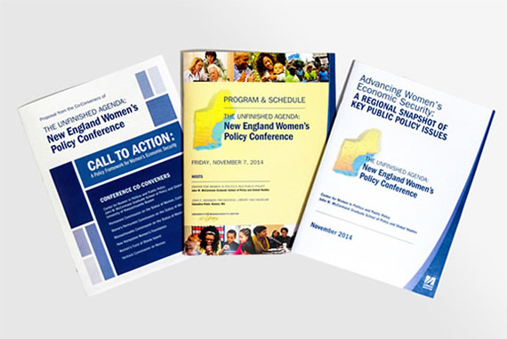 New England Women's Policy Conference event books