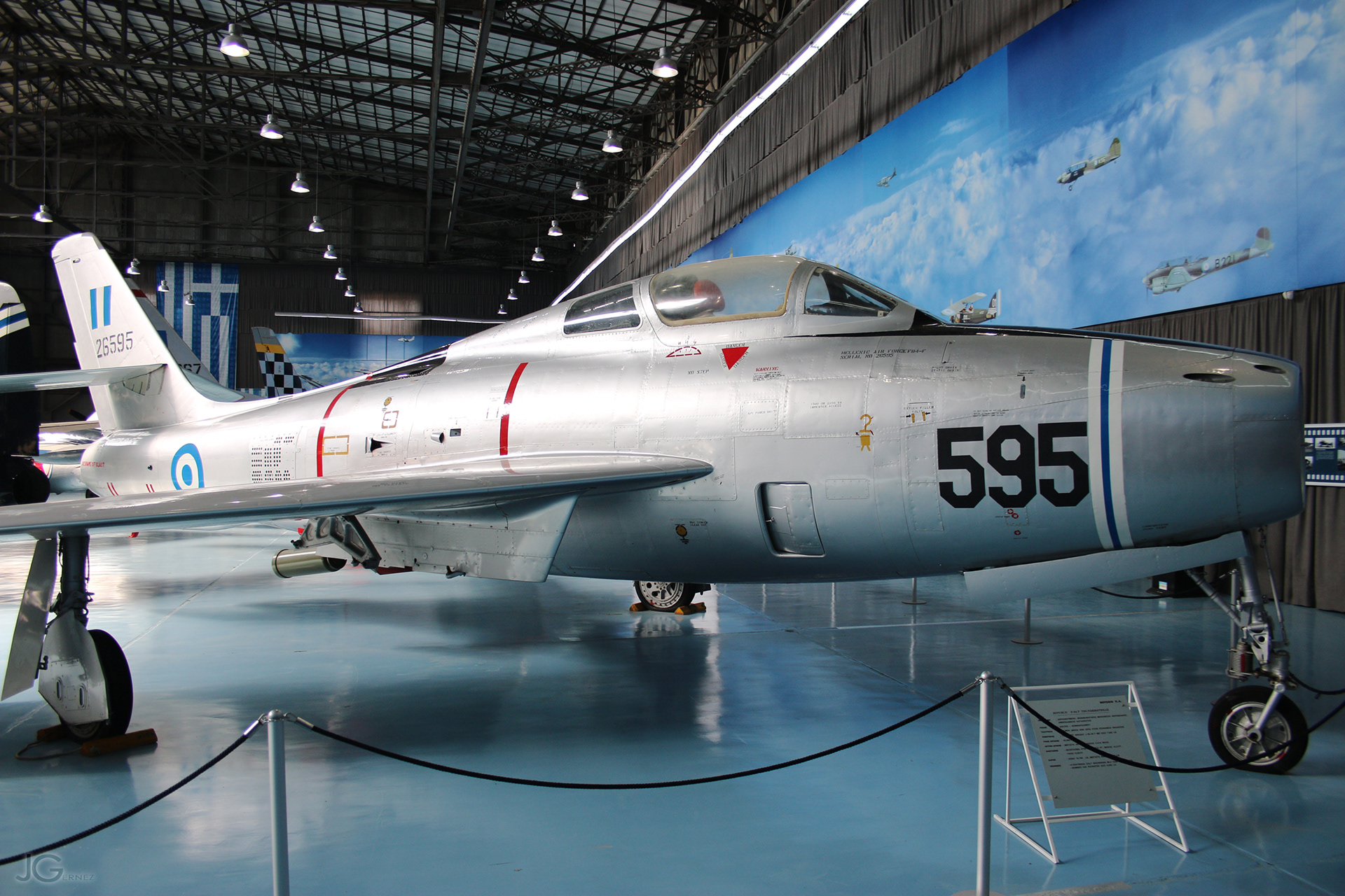 Republic F-84F Thunderstreak - Hellenic Air Force