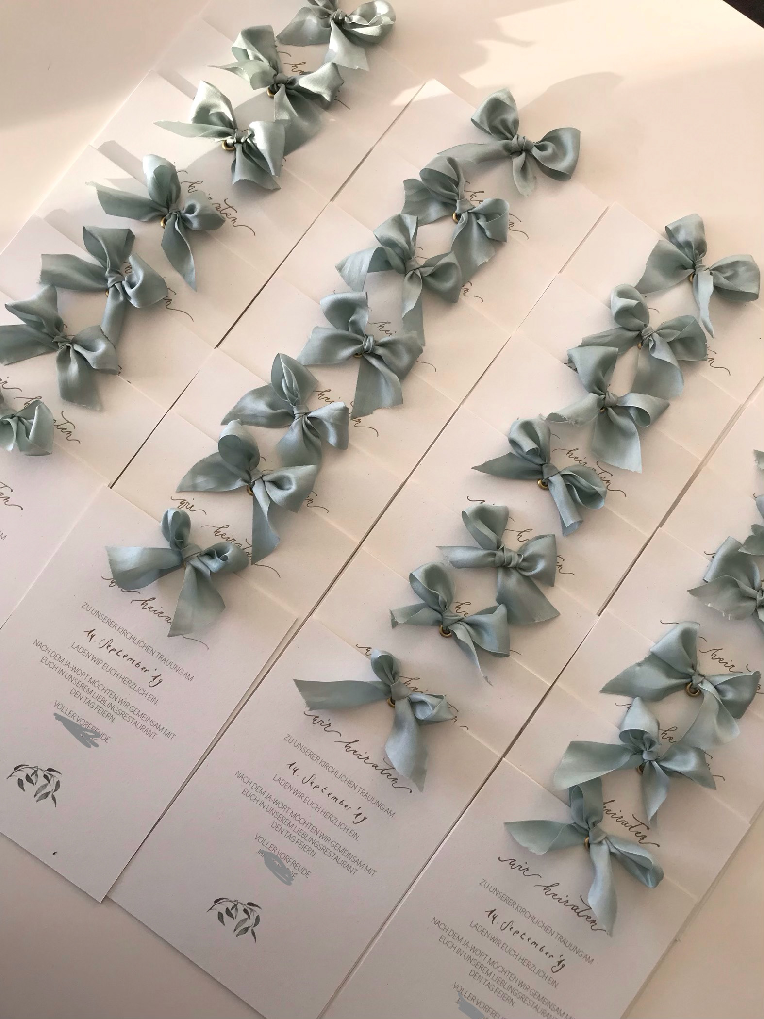Hochzeitseinladung Fächer