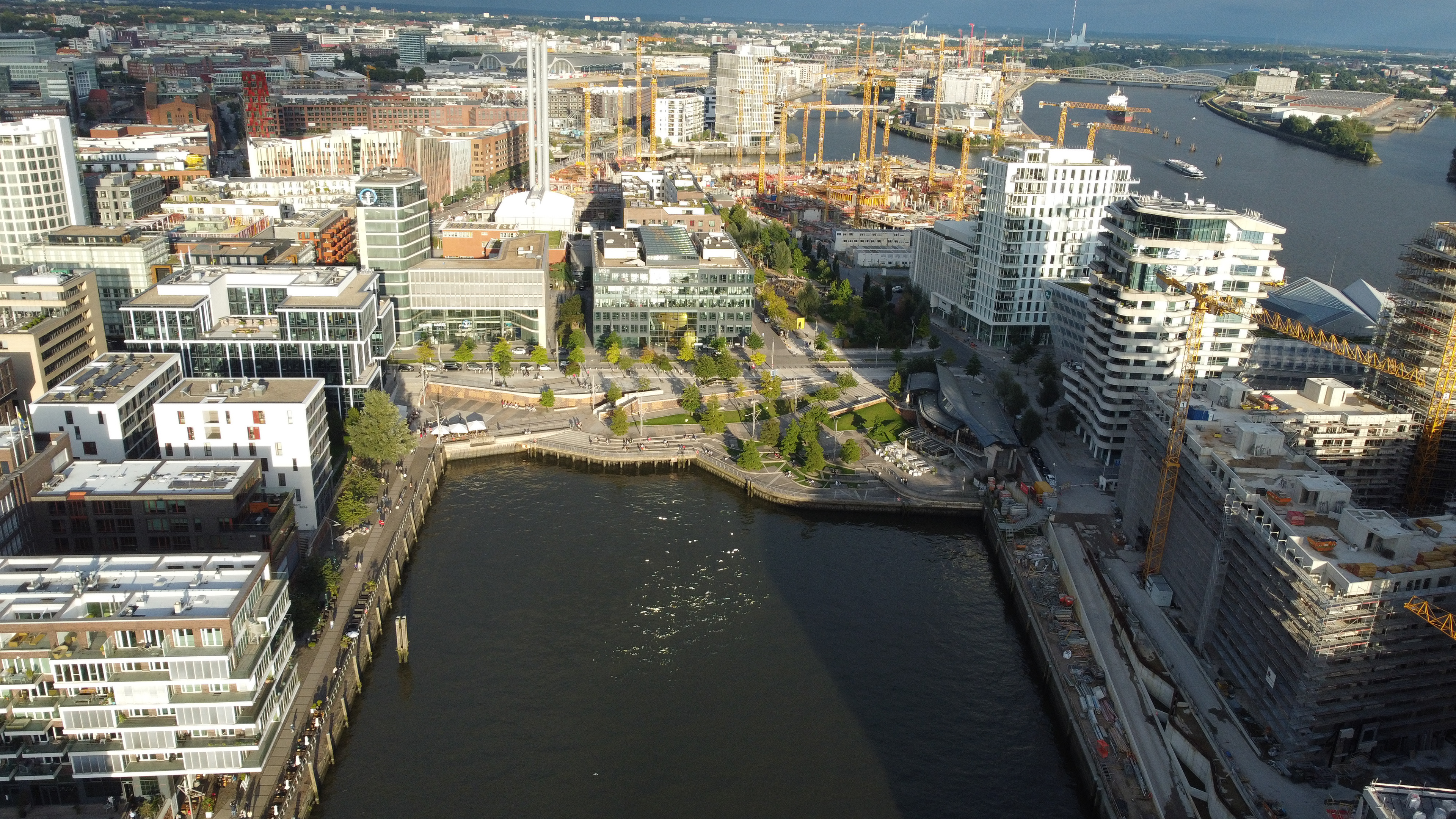 Marco-Polo-Terrassen aus der Luft 