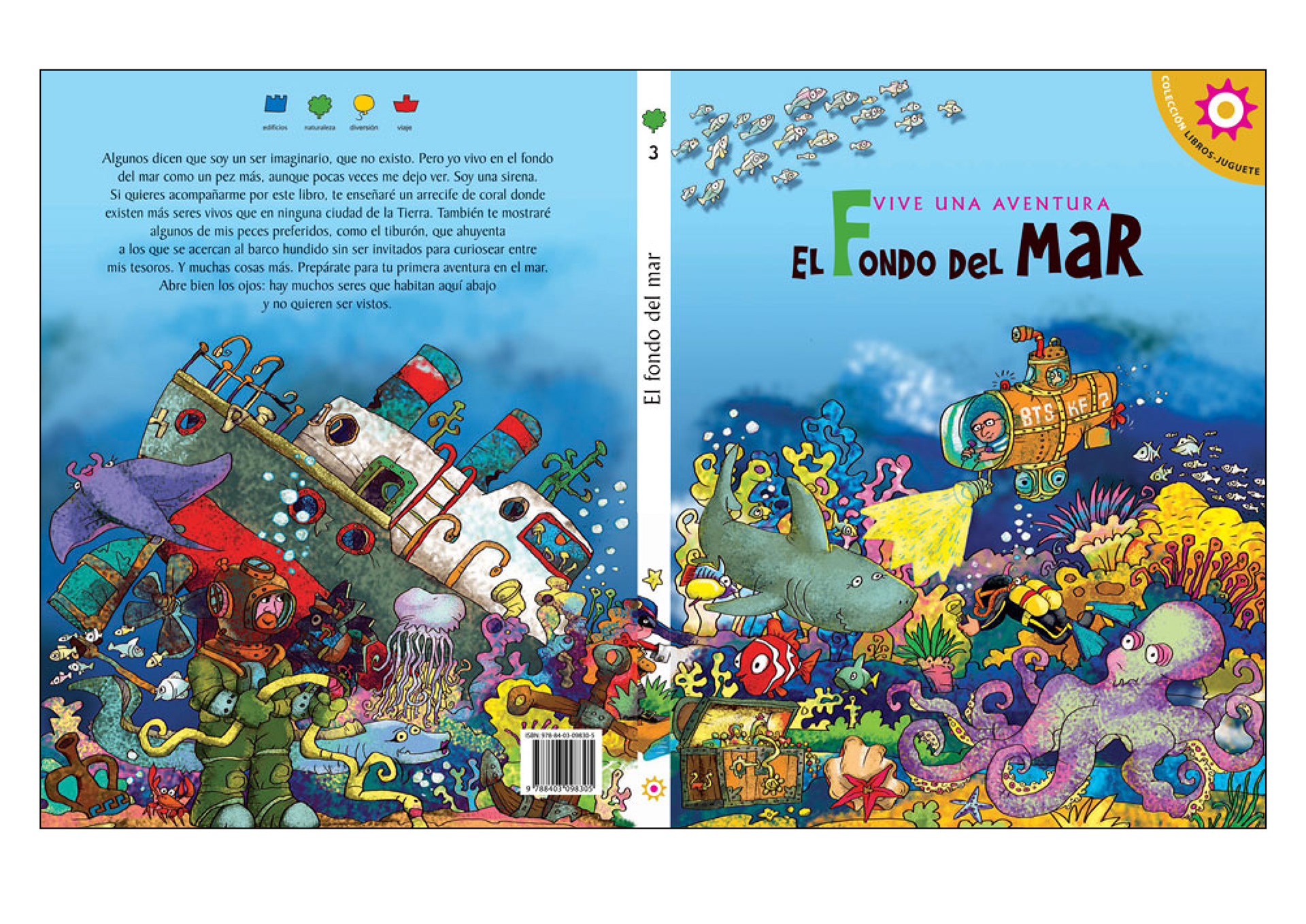 ilustración para libros pop-up